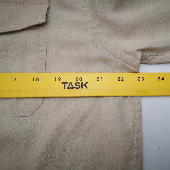 2 / $30.00 - Joe Fresh Men's Size Large Beige Straight Fit Casual Shirt - Picture 8 of 10